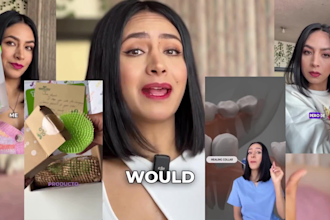 create ugc tiktok video ads or reels of your product