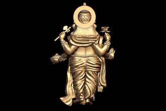 create 3d model in zbrush for jewelry or printing modelling