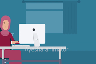 create topnotch 2d explainer video