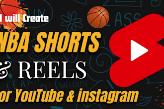 setup and manage automated cash cow channel and upload nba sports highlights