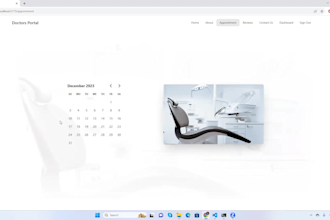 create responsive website with react js, mongodb and express js