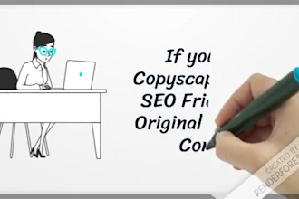 manually rewrite content, article and blogs