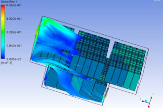 cfd analysis of ev battery  ansys simulation for electric vehicle