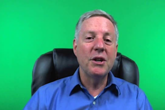 create a green screen business video