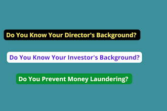 do kyc, due diligence company, and director research