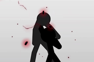 animate 2d fighting stick figure, 2d stick figure animation, stickman animation