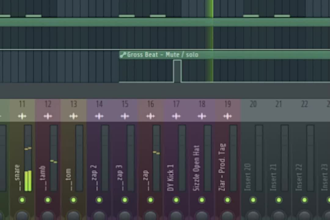 make trap, drill or hip hop beat drum pattern on your melody