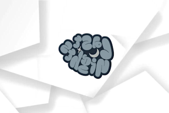 create edgy urban y2k streetwear logo
