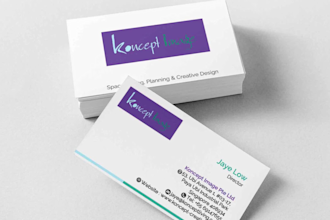 design your professional business card within 12hours
