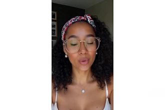 create a natural selfie spokesperson video in HD for brand promotion