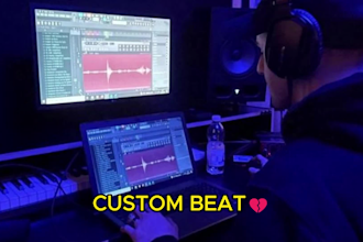 make a custom emo trap beat for you
