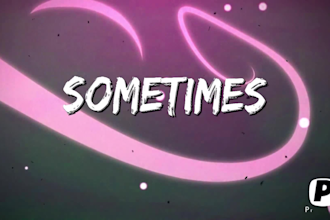 create an aweome lyric video