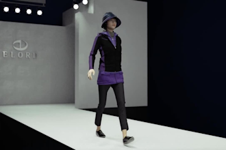 do brand clothing fashion footwear 3d animation video for new old product launch
