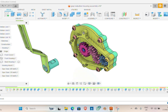 design mechanical components and assemblies in fusion 360