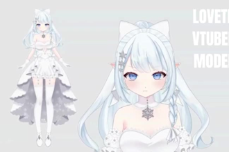 draw and rig 2d vtuber model vtuber rigging live2d model vtuber character