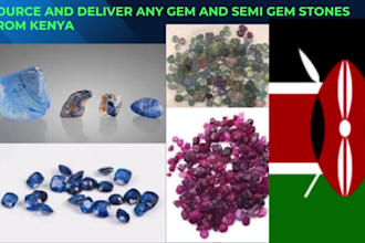 source and deliver any gem and semi gem stones from kenya