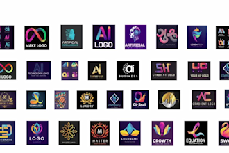 convert and redesign ai logo and editable marketing assets