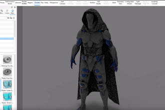 create 3d characters, metaverse assets, game environments