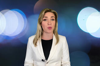 be your on camera news reporter spokesperson