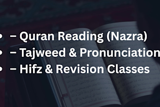 teach quran with tajweed and islamic studies online