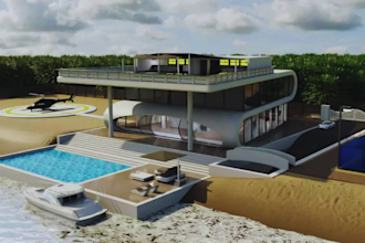 create 3d designs for penthouses, beach villas, holiday homes, resorts