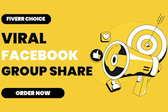 do viral facebook group share with real engagement