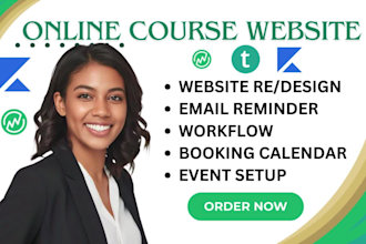 design online course website on membervault thinkific kajabi skool podia