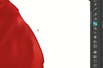 do realistic digital portrait painting