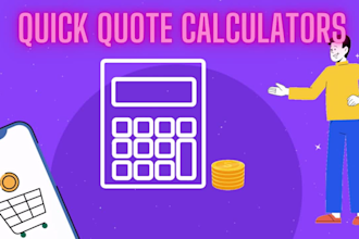 create quick quote calculator