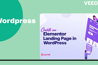 design impressive wordpress landing page elementor divi