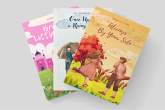 eye catching book covers and interiors, expert KDP design, free 3d mockup