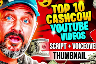 be faceless cash cow youtube video creator for automation channel and shorts