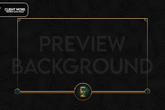 create custom animated facecam overlay