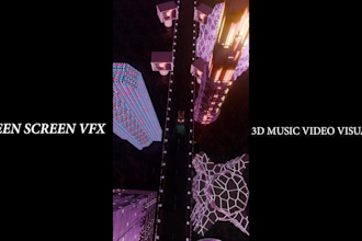 create your 3d music visualizers or animated product ads