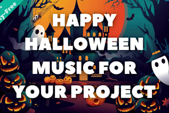 create halloween music for your project