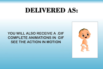create 2d animated characters and sprite sheets for games