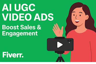 make ai ugc promotional video ads for your brand, service or app