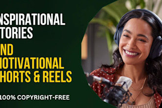 create motivational reels and inspirational youtube shorts