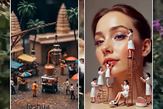 create all kind of ai video midjourney, kling ai, runway, invideo, synthesia
