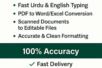 data entry and typing expert