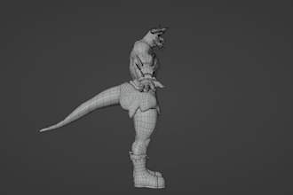 sculpt and rig and animate models of your chosing
