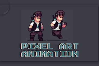 draw pixel art, sprite, pixel art animation, pokemon sprite