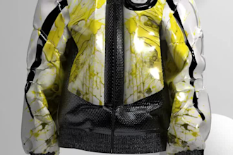 create animation for 3d fashion design, clothing, garment