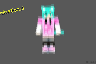 make a vtuber of your minecraft skin