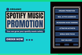 do spotify music promotion, spotify track, album promotion