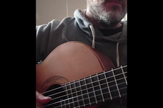 share you my own arrangement of la maza from s rodriguez
