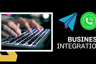 create whatsapp or telegram bot