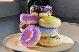 make smooth and detailed 3d product animation