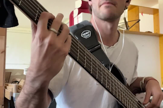 record professional bass guitar for your song