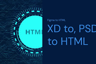 develop responsive websites using HTML CSS javascript bootstrap tailwindcss